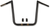 La Choppers - Handlebar - Hefty Twin Peaks - 19" - Black - 1-1/4" Hefty Twin Peaks Handlebar - LA-7312-69B