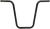 Drag Specialties - Handlebar - Narrow Ape - 16" - TBW - Black - 1" Handlebar  Ape Hanger/Narrow - 0601-4201