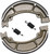 Ebc - Brake Shoes - 350