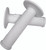 Eks Brand - Softidium Half Waffle Grip White - 067-20110 Eks Brand - Softidium Half Waffle Grip White - 067-20110