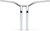 La Choppers - Handlebar - Kage Fighter - One Piece - Bent - 16" - Chrome - Kage Fighter Welded Bent-Riser Handlebar - LA-7338-16