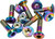 Flo Motorsports - Titanium Sprocket Bolts Jet Fuel - FLO701JET