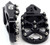 Flo Motorsports - Pro Series Foot Pegs Black Cobra - FPEG-801BLK