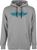 Fly Racing - Fly Corporate Pullover Hoodie Grey/blue Xl - 354-0136X