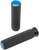 Arlen Ness - Grips - Knurled - TBW - Blue - Fusion Knurled Grips - 07-345
