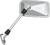 Parts Unlimited - Universal Rectangle Mirror - Chrome - Universal Chrome Mirror  Rectangle - KA52A