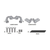 Givi - Side Case Hardware Install W/o Top Case Hon - 1192KIT