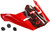 Gmax - Visor W/screws Dominant Mx-46y Red/black/white Ys-yl - G046911