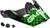Gmax - Visor W/screws Anim8 Mx-46y Anim8 Dark Silver/green Ys-yl - G046915