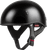 Gmax - Hh-45 Half Helmet Naked Black Md - H145025
