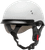 Gmax - Hh-65 Half Helmet Full Dressed Matte White Lg - H9650206