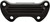Harddrive - Handlebar Clamp Black Finned W/skirt - 03-0106B