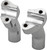 Harddrive - Forged Handlebar Riser Chrome Pullback 3.5" - H57-6075CF-3.5