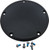 Harddrive - 5 Hole Derby Cover Wrinkle Blk Big Twin 99-16 - 302701