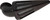Harddrive - Ram Air Filter Coned Black 4.5"x12" - 120235