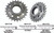 Harddrive - Chain Conv Sprkt 24t 0.9" Offset 6-speed - 191328