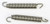 Helix - Exhaust Springs Stainless Swivel Style 80mm - 495-8000 Helix - Exhaust Springs Stainless Swivel Style 80mm - 495-8000