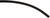 Helix - Fuel Line Black 1/4"x3' - 140-3807