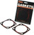 James Gaskets - Gasket Cyl Base Front/rear Metal W/bead 2/pk - 16777-94