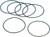 James Gaskets - Gasket Oring Turnsignal Lens Flt Fxr Softail 10/pk - 68451-86