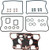 James Gaskets - Gasket Rocker Cover W/metal Rkr Base Kit - 17038-90-X James Gaskets - Gasket Rocker Cover W/metal Rkr Base Kit - 17038-90-X