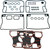 James Gaskets - Gasket Rocker Cover W/metal Rkr Base Kit - 17042-92-X