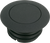 Drag Specialties - Gas Cap - Non-Vented Pop-Up - Black Wrinkle - Pop-Up Gas Cap  Non-Vented - 03-329B-B