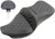 Saddlemen - Roadsofa Seat - Full Lattice Stitch - with Backrest - Black - '09-'23 FLHTCUTG - Roadsofa Trike Seat - 808-07B-182TBR