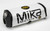Mika Metals - 1 1/8" Raw Series Bar Pad White - WHITE-RAW