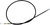 Motion Pro - Black Vinyl Choke Cable - 02-0179
