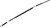 Motion Pro - Black Vinyl Foot Brake Cable - 02-0354 Motion Pro - Black Vinyl Foot Brake Cable - 02-0354