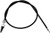 Motion Pro - Black Vinyl Speedo Cable - 06-0112