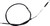 Motion Pro - Black Vinyl Front Brake Cable - 04-0206