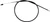 Motion Pro - Black Vinyl Clutch Cable - 02-0215