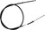 Motion Pro - Black Vinyl Rear Hand Brake Cable - 02-0084 Motion Pro - Black Vinyl Rear Hand Brake Cable - 02-0084