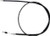 Motion Pro - Black Vinyl Rear Hand Brake Cable - 05-0290