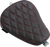 Drag Specialties - Bobber Solo Seat - Double Diamond - Red Stitch - '10-'22 XL - Bobber Solo Seat  Bobber - 0804-0741