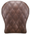 Saddlemen - Detachable Pillion Pad - Lattice Stitched - Brown - Detachable Pillion Pad - SA1027
