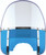 National Cycle - Heritage Beaded Windshield Blue Adjustable Window - N2237