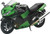 New-ray - Replica 1:12 Super Sport Bike 11 Kawasaki Zx14 Green - 57433B New-ray - Replica 1:12 Super Sport Bike 11 Kawasaki Zx14 Green - 57433B