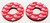 Odi - Grip Donuts Red - F70DNR