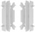 Polisport - Radiator Louvers Ktm Black - 8466800002