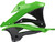 Polisport - Radiator Shroud Green - 8417300001