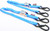 Powertye - Tie-down Cam Sec Hook Watercra Watercraft 1"x3' Blue Pair - 22033-S Powertye - Tie-down Cam Sec Hook Watercra Watercraft 1"x3' Blue Pair - 22033-S