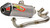 Pro Circuit - T-6 S/s Exhaust System W/carbon Cap - 0111612G Pro Circuit - T-6 S/s Exhaust System W/carbon Cap - 0111612G