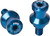 Puig - Swingarm Spools Hi-tech 6mm Blue 2/pk - 5922A
