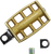 Drag Specialties - Kickstarter Pedal - Brass - Kickstarter Pedal - 361603