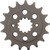 Supersprox - Front Cs Sprocket Steel 17t-525 Hon - CST-1372-17-2