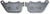 Drag Specialties - Organic Brake Pads - Sportster - Organic Harley/Buell Brake Pads - FAD387