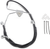 Drag Specialties - Brake Line - Front (Lower/Upper) - Black - Stainless Steel Brake Line Kit - 660411-BLK